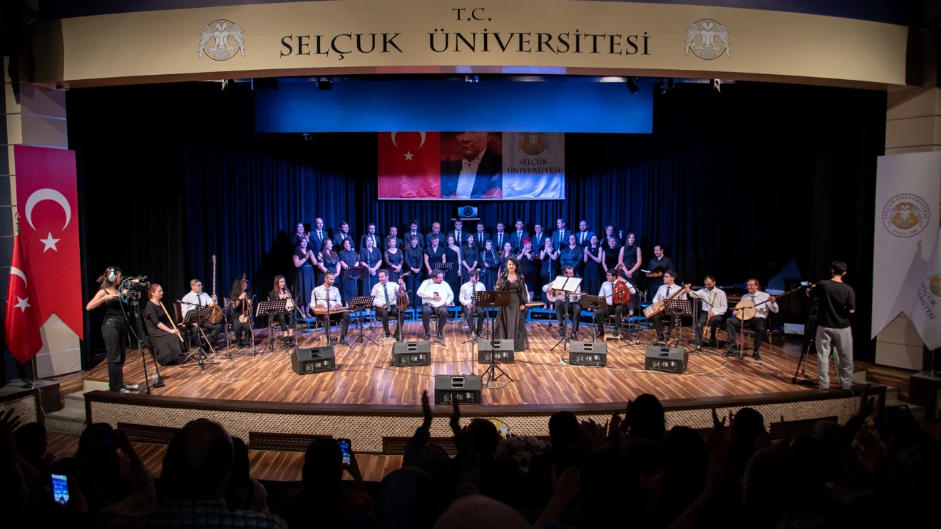 Selçuk Üniversitesinde "Bahar Konseri" düzenlendi 